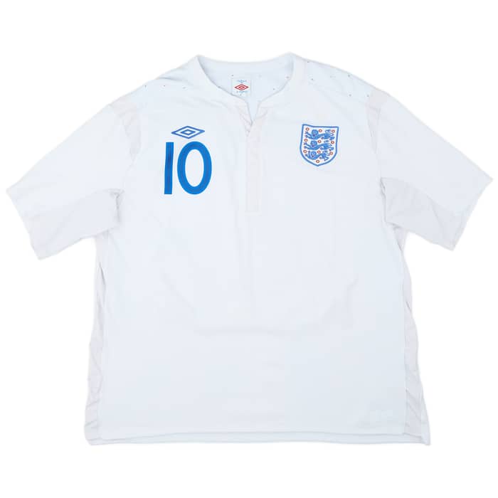 2010-11 England Home Shirt Rooney #10 - 6/10 - (XXL)