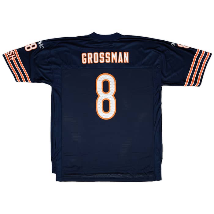 2005-06 Chicago Bears Grossman #8 Reebok On Field Home Jersey - 9/10 - (XL)