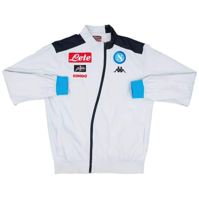 2018-19 Napoli Kappa Track Jacket - 7/10 - (XXL)