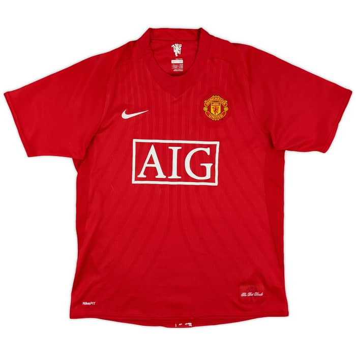 2007-09 Manchester United Home Shirt Tevez #32 - 5/10 - (M)
