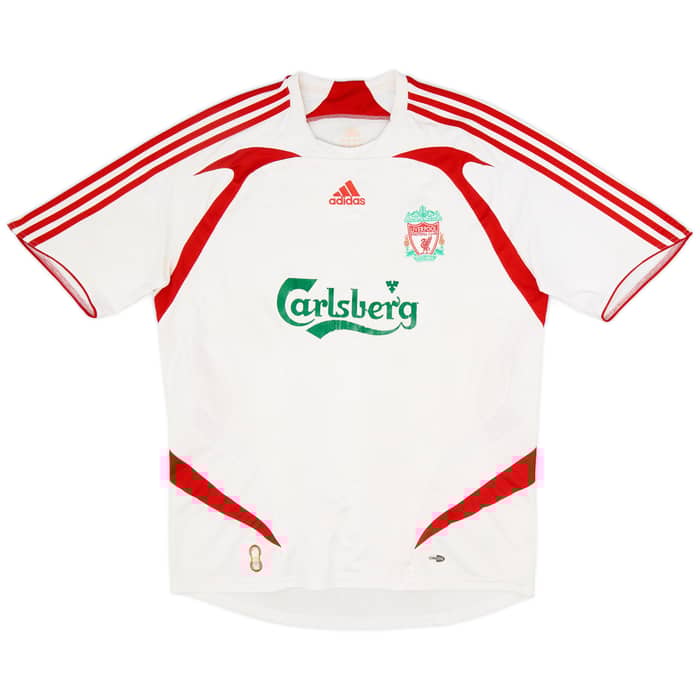 2007-08 Liverpool Away Shirt Gerrard #8 - 5/10 - (L)
