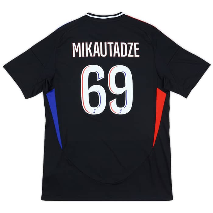 2024-25 Lyon Away Shirt Mikautadze #69