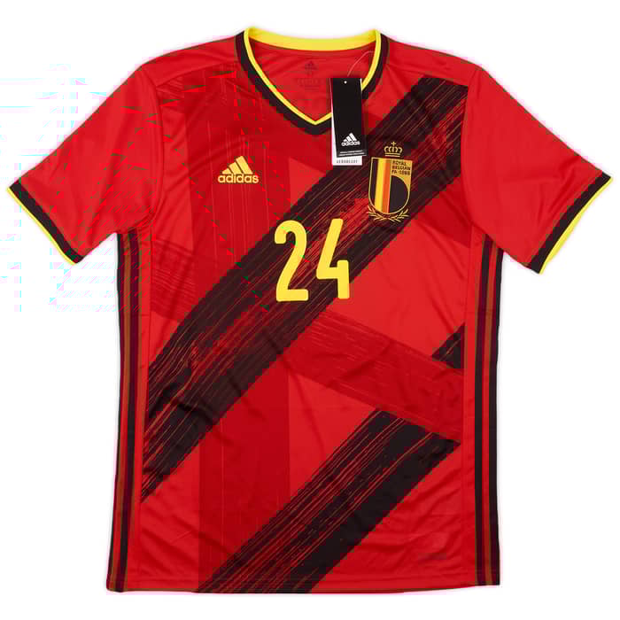 2020-21 Belgium Home Shirt Trossard #24 (M)