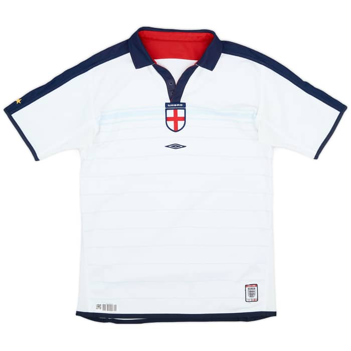2003-05 England Home Shirt - 6/10 - (XL.Boys)
