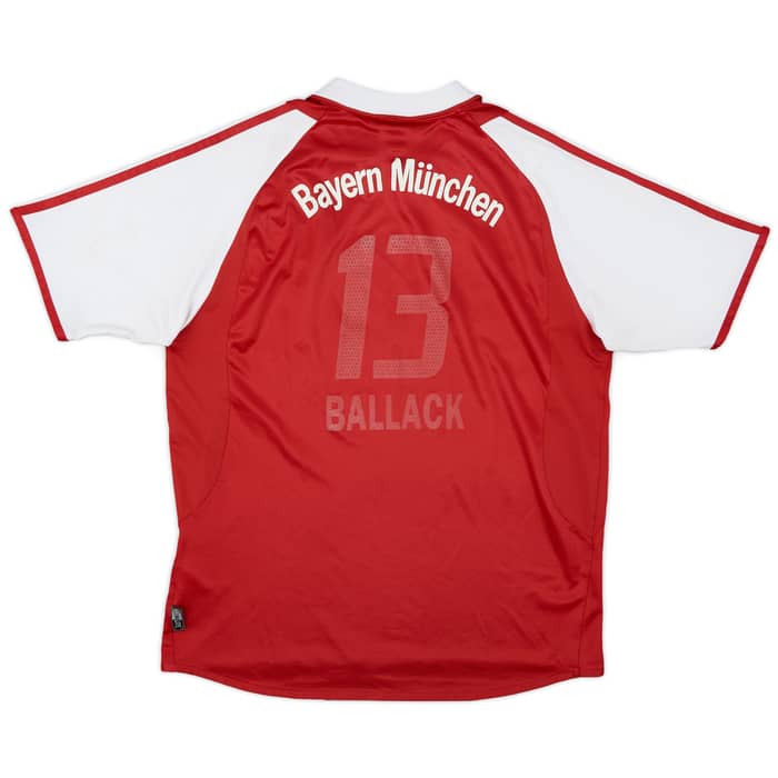 2003-04 Bayern Munich Home Shirt Ballack #13 - 4/10 - (XL.Boys)