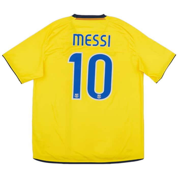 2008-10 Barcelona Away Shirt Messi #10 - 7/10 - (L)