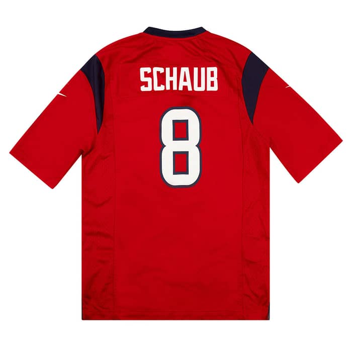2012-13 Houston Texans Schaub #8 Nike Game Jersey (Alternate) M