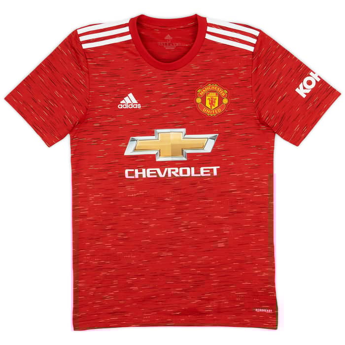 2020-21 Manchester United Home Shirt Mata #8 - 9/10 - (M)