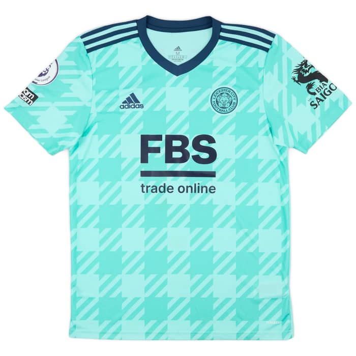 2021-22 Leicester Match Issue Away Shirt Praet #26