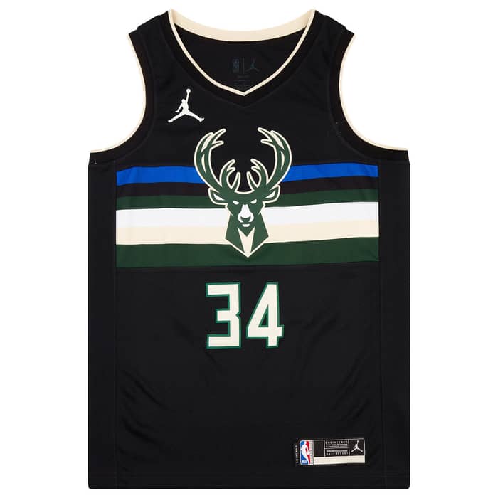 2020-22 Milwaukee Bucks Antetokounmpo #34 Nike Swingman Jersey (Alternate) M - *As New*