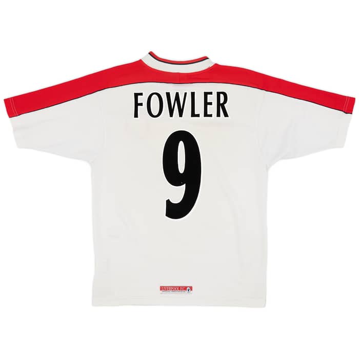 1998-99 Liverpool Away Shirt Fowler #9 - 5/10 - (S)