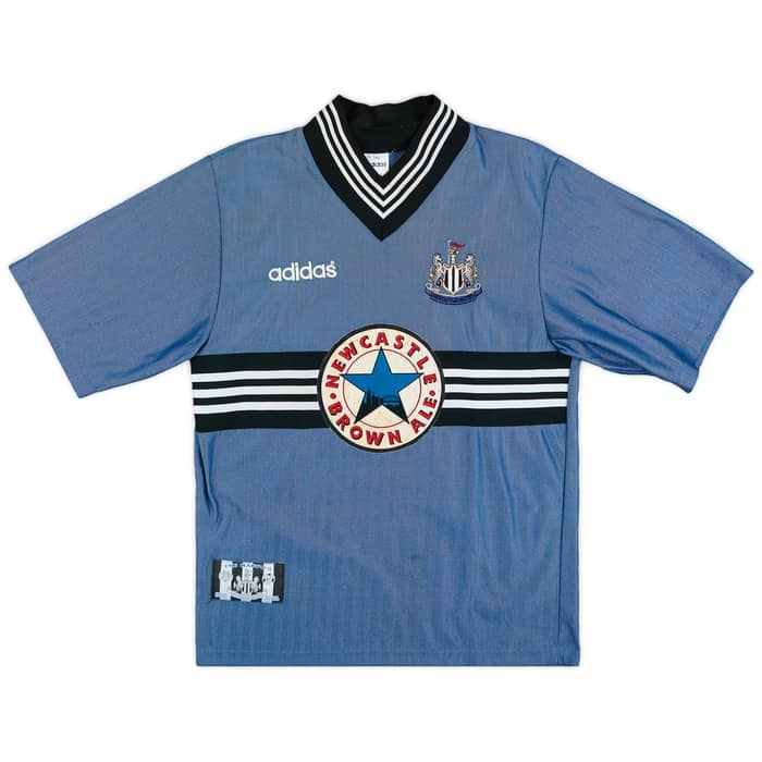 1996-97 Newcastle Away Shirt Shearer #9 - 6/10 - (S)