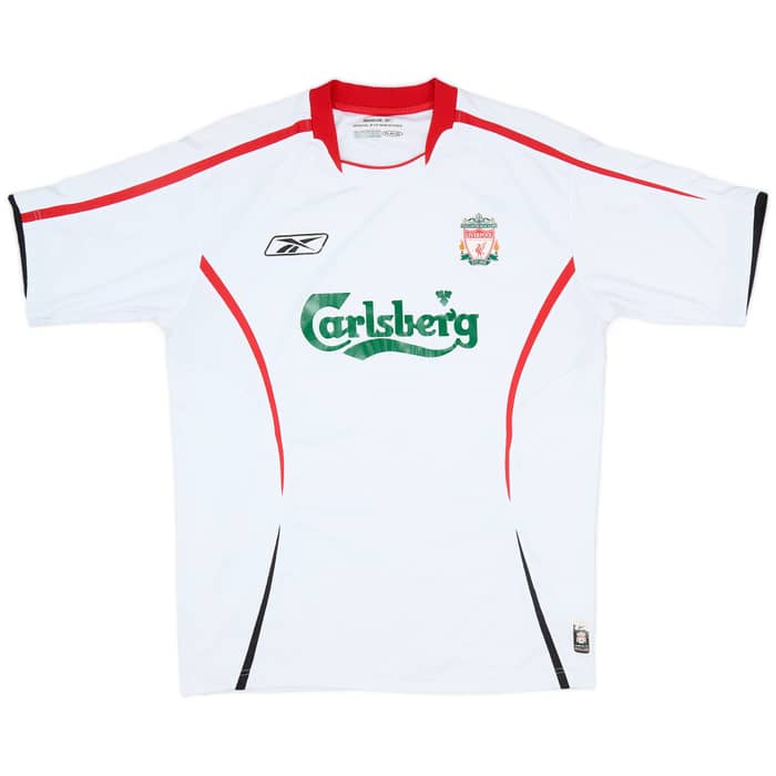 2005-06 Liverpool Away Shirt Gerrard #8 - 6/10 - (M)