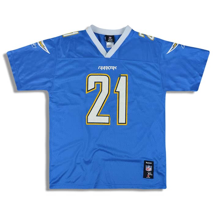 2008-09 San Diego Chargers Tomlinson #21 Reebok Replica Jersey (Alternate) Y
