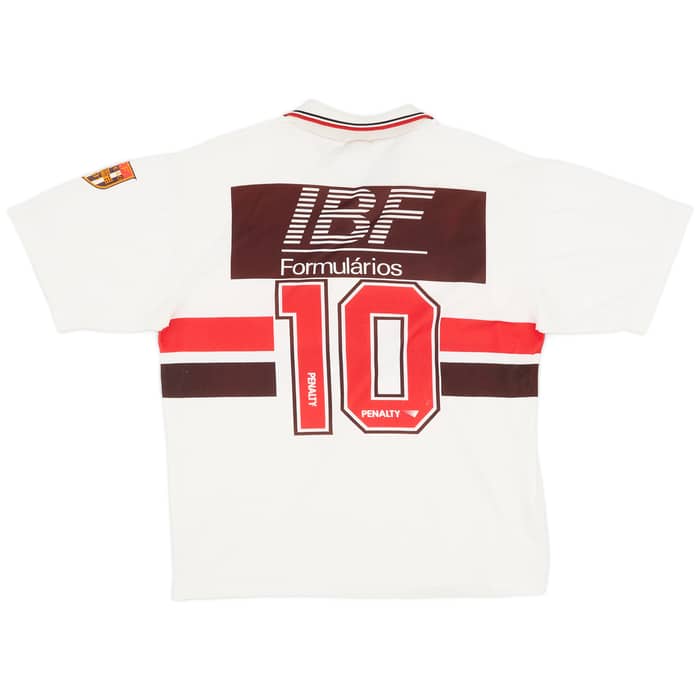 1992 Sao Paulo Home Shirt #10 - 7/10 - (L)