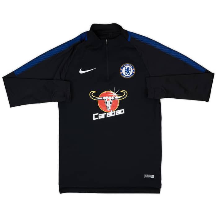 2018-19 Chelsea Nike 1/4 Zip Drill Top - 10/10 - (S)