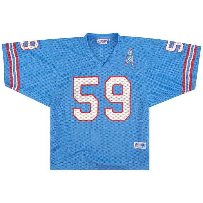 1990-95 Houston Oilers #59 Pro One Training Jersey L