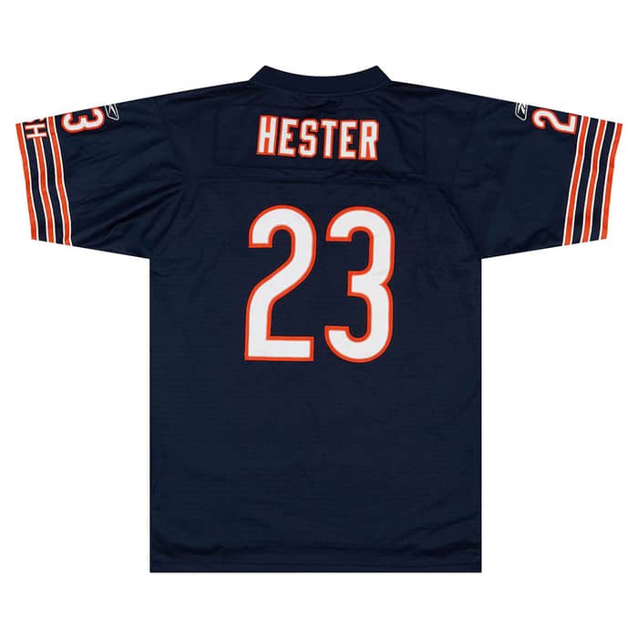 2008-11 Chicago Bears Hester #23 Reebok Premier Jersey (Home) Y