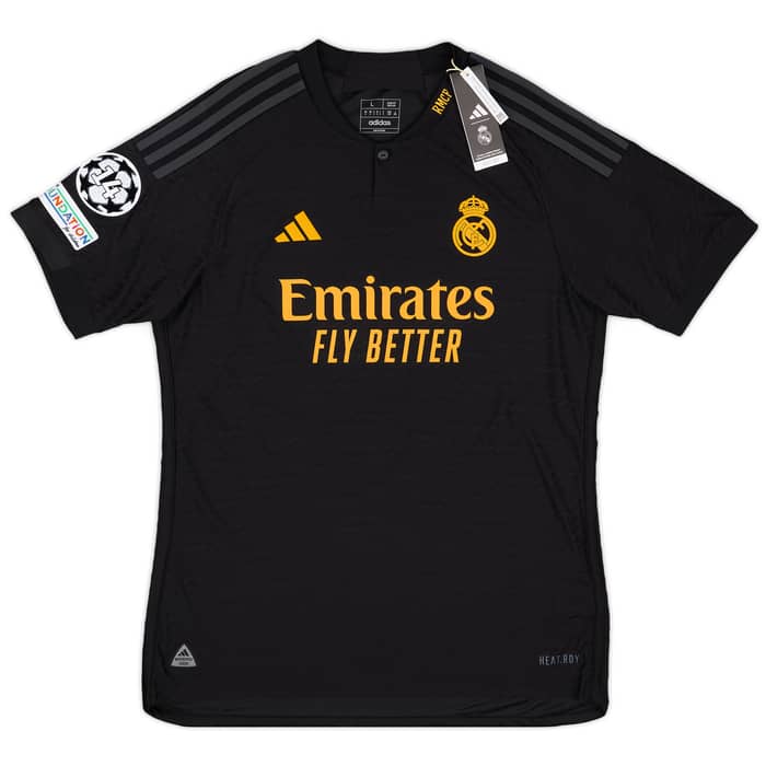 2023-24 Real Madrid Authentic Third CL Shirt Camavinga #12 (L)