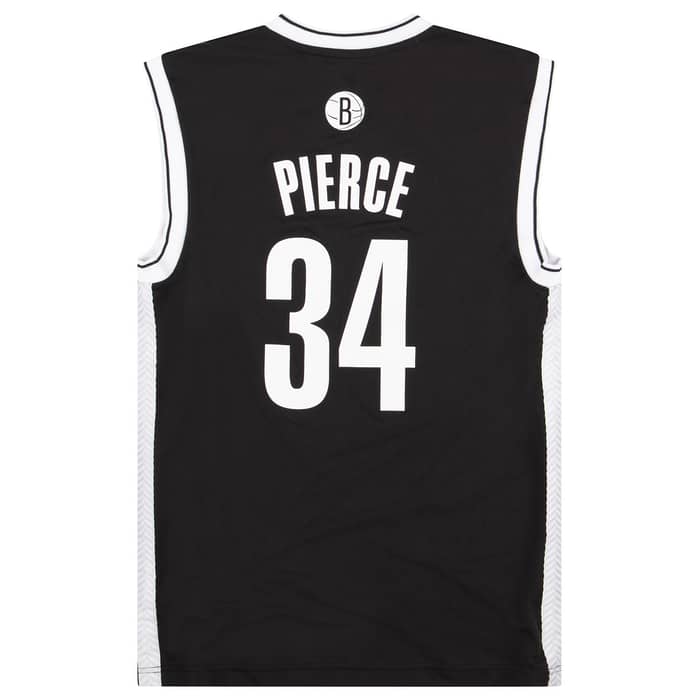 2013-14 Brooklyn Nets Pierce #34 adidas Jersey (Away) S
