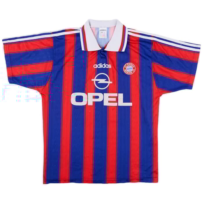 1995-97 Bayern Munich Home Shirt Klinsmann #18 - 5/10 - (M)