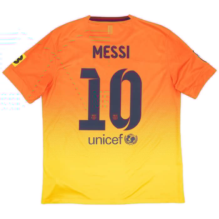 2012-13 Barcelona Away Shirt Messi #10 - 6/10 - (L)