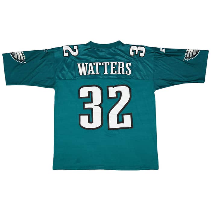 1997 Philadelphia Eagles Watters #32 Starter Premier Home Jersey (Very Good) XXL