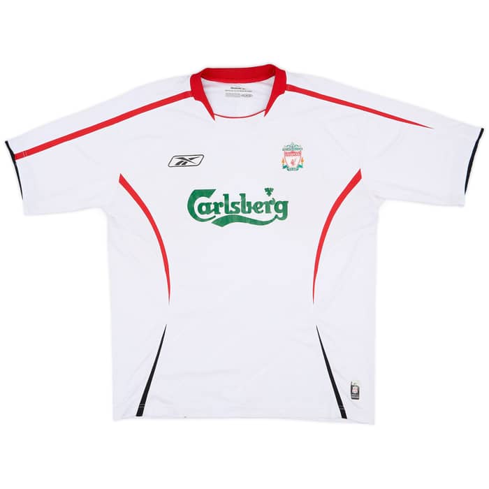 2005-06 Liverpool Away Shirt Gerrard #8 - 5/10 - (L)