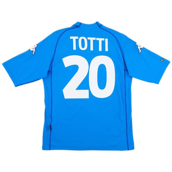2000-01 Italy Home Shirt Totti #20 - 5/10 - (L)