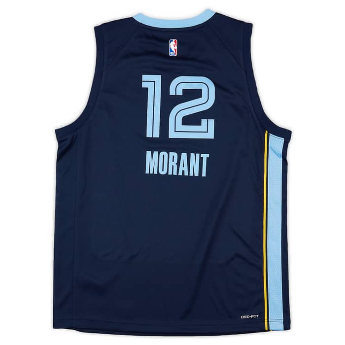 2019-23 Memphis Grizzlies Morant #12 Nike Swingman Jersey (Away) Y