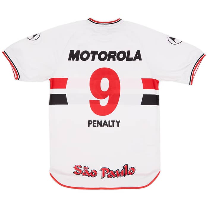 2000 Sao Paulo Home Shirt #9 - 8/10 - (S)