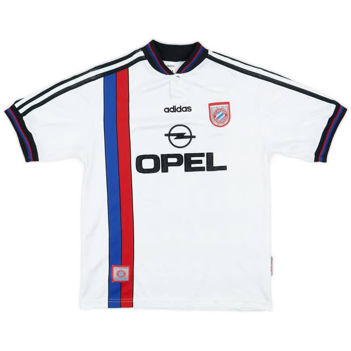 1996-98 Bayern Munich Away Shirt Rizzitelli #20 - 8/10 - (XL.Boys)