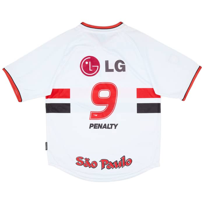 2001 Sao Paulo Home Shirt #9 (L)