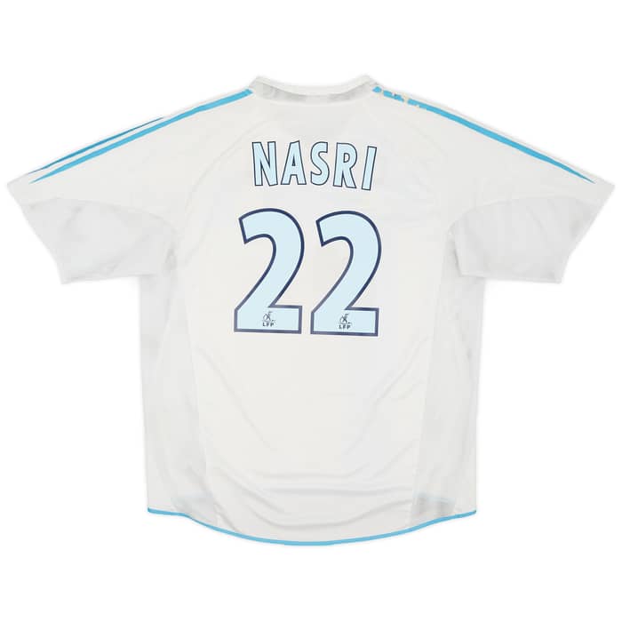 2004-05 Olympique Marseille Home Shirt Nasri #22 - 4/10 - (L)