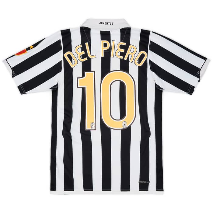 2006-07 Juventus Home Shirt Del Piero #10 - 7/10 - (S)