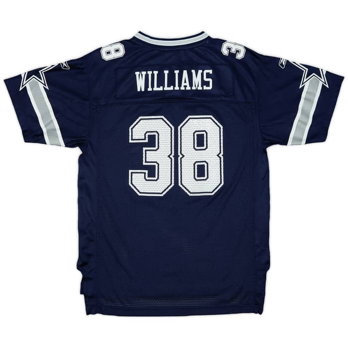 2008 Dallas Cowboys Williams #38 Reebok On Field Home Jersey - 8/10 - (XL.Boys)