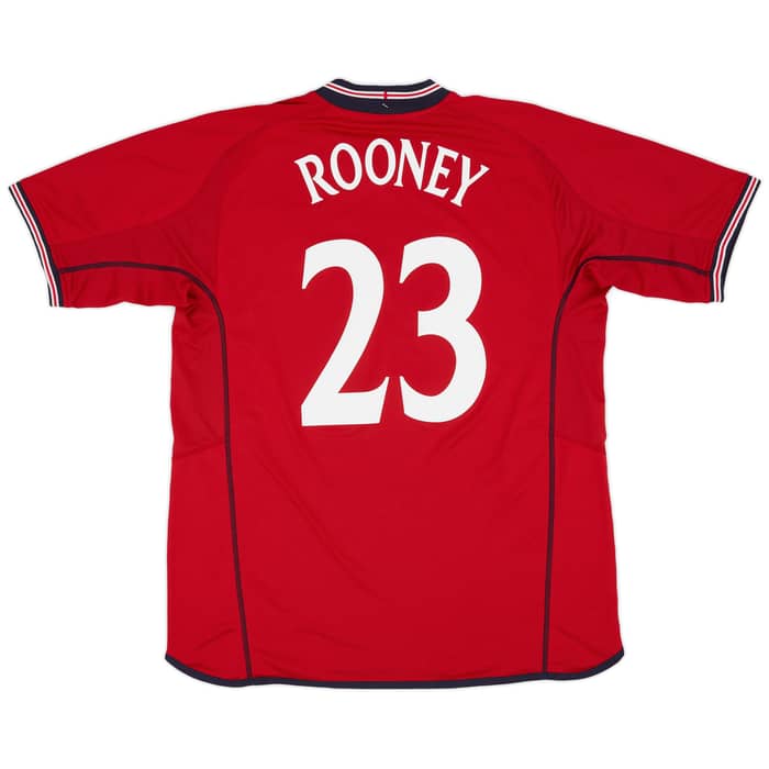 2002-04 England Away Shirt Rooney #23 (XL)
