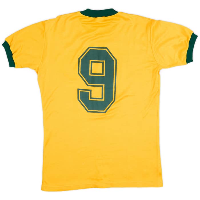 1982-85 Brazil Home Shirt #9 - 8/10 - (S)