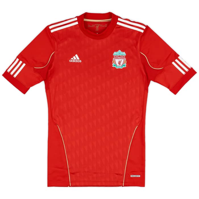 2010-12 Liverpool Player Issue TechFit Home Shirt Gerrard #8 - 9/10 - (L)