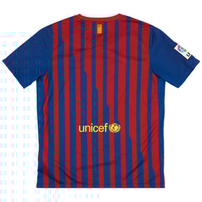 2011-12 Barcelona Home Shirt - 7/10 - (XL.Boys)