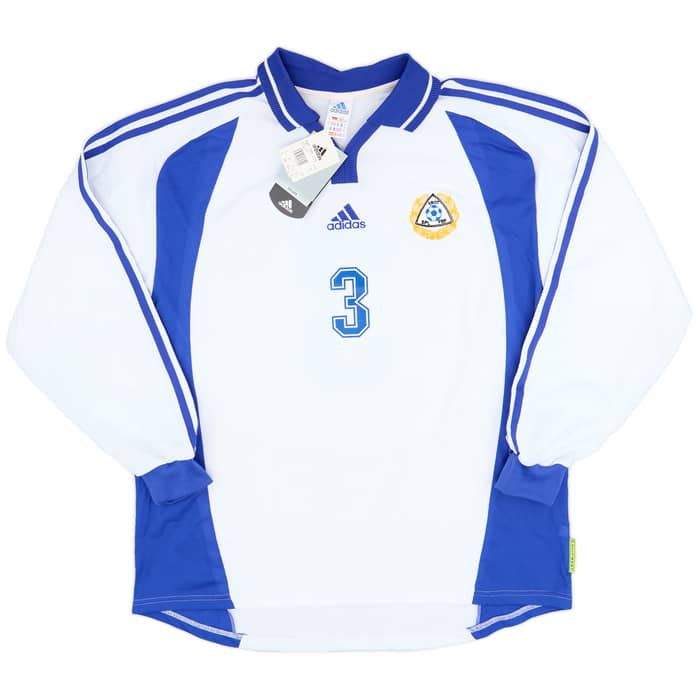 2000-02 Finland Player Issue Home L/S Shirt #3 (XL)