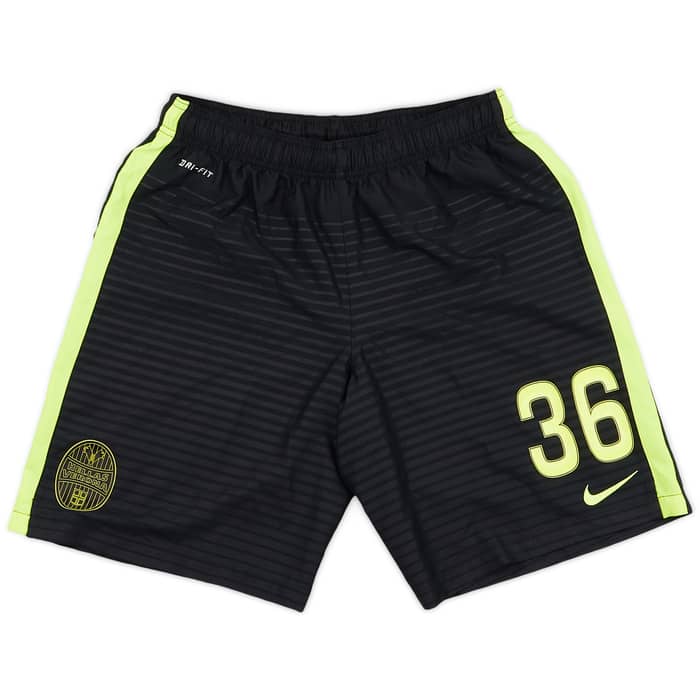 2015-16 Hellas Verona Player Issue Away Shorts - 9/10 - (L)