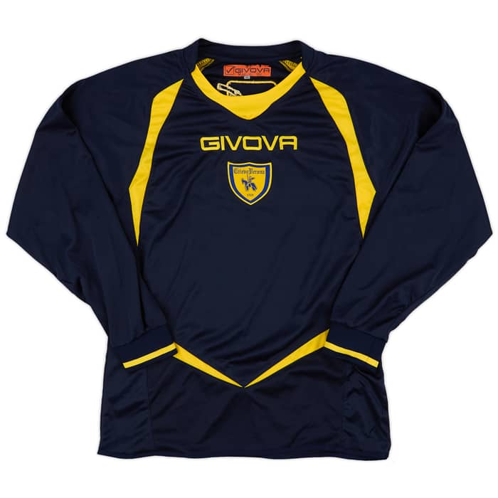 2009-10 Chievo Verona Givova Training L/S Shirt - 9/10 - (M)