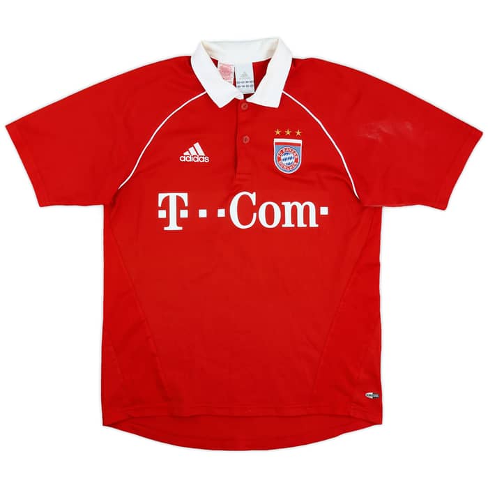 2005-06 Bayern Munich Home Shirt Lahm #21 - 4/10 - (XL.Boys)