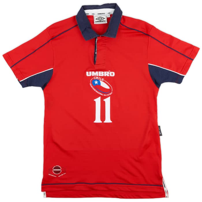 2000-01 Chile Home Shirt Salas #11 - 9/10 - (S)