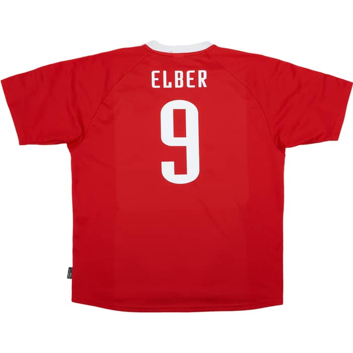 2001-02 Bayern Munich CL Shirt Elber #9 - 8/10 - (XXL)