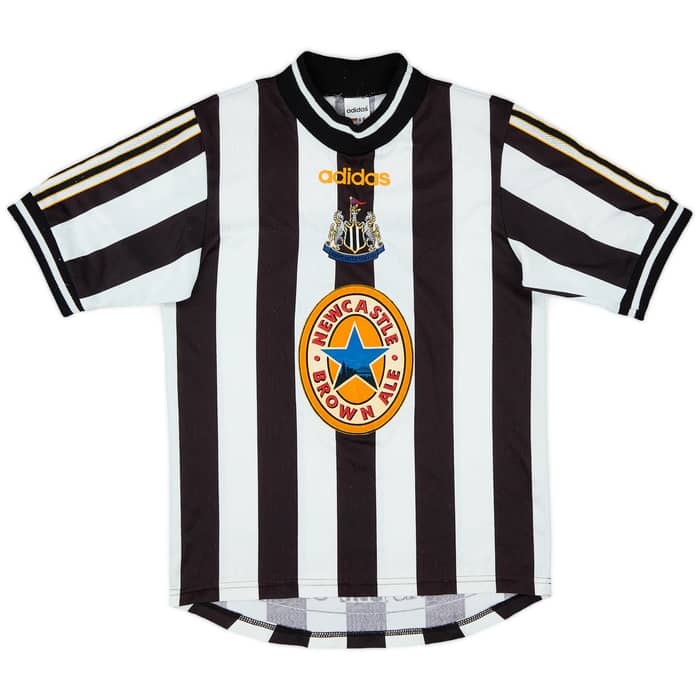1997-99 Newcastle Home Shirt Shearer #9 - 6/10 - (Y)