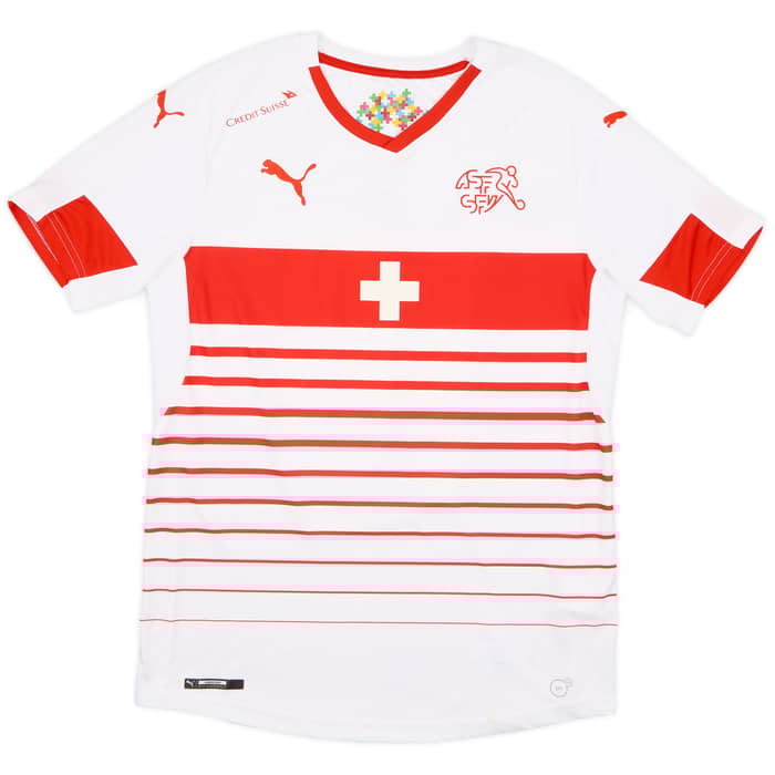 2016-17 Switzerland Away Shirt Xhaka #10 - 8/10 - (S)