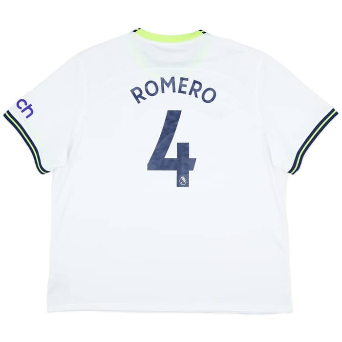 2022-23 Tottenham Home Shirt Romero #4 - 9/10 - (3XL)