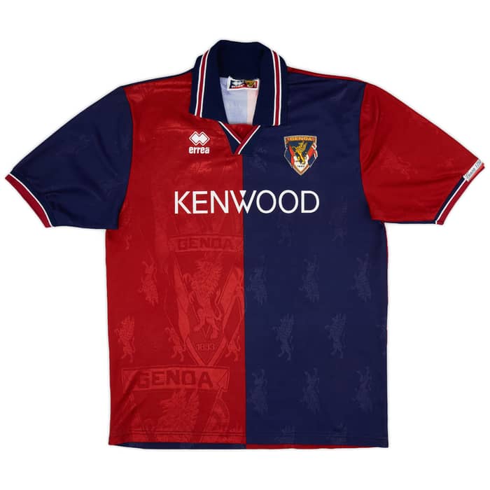 1994-95 Genoa Home Shirt #13 - 8/10 - (XL)